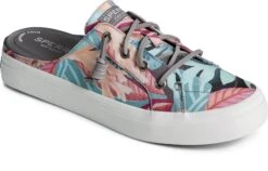 Sperry Crest Vibe Coral Floral Pink Mule Sneaker