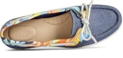 Sperry Starfish Coral Floral Navy Multicolour Boat Shoe -Remonte Shop spestarfish03b